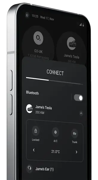 Смартфон Nothing Phone (1) 8/256GB White