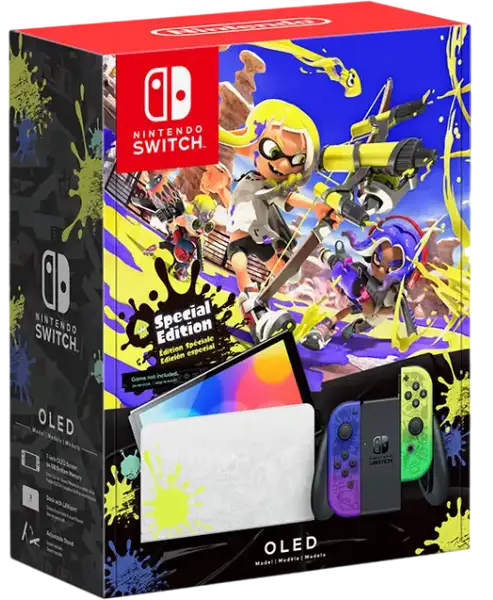 Портативна ігрова приставка Nintendo Switch OLED Model Splatoon 3 Edition (NSH078)
