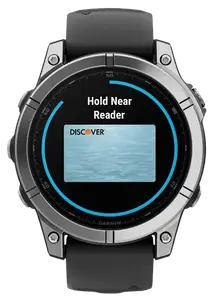 Спортивний годинник Garmin Fenix E 47mm AMOLED Stainless Steel with Black Silicone Band (010-03025-02/00) Спортивний годинник Garmin Fenix E 47mm AMOLED Stainless Steel with Black Silicone Band (010-03025-02/00)