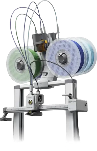 3D-принтер Bambu Lab A1 Combo (PF002-A+SA005)