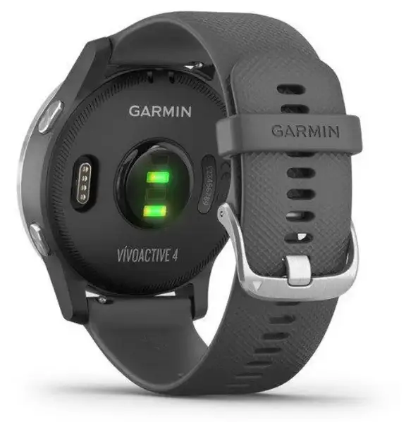 Смарт-годинник Garmin vivoactive 4 Shadow Gray/Silver (010-02174-03/010-02174-01)