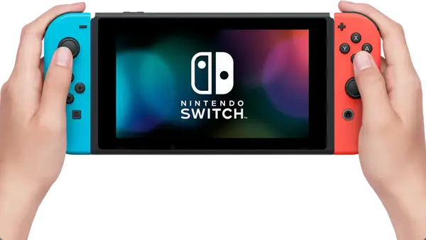 Портативна ігрова приставка Nintendo Switch with Neon Blue and Neon Red Joy-Con (045496452629)