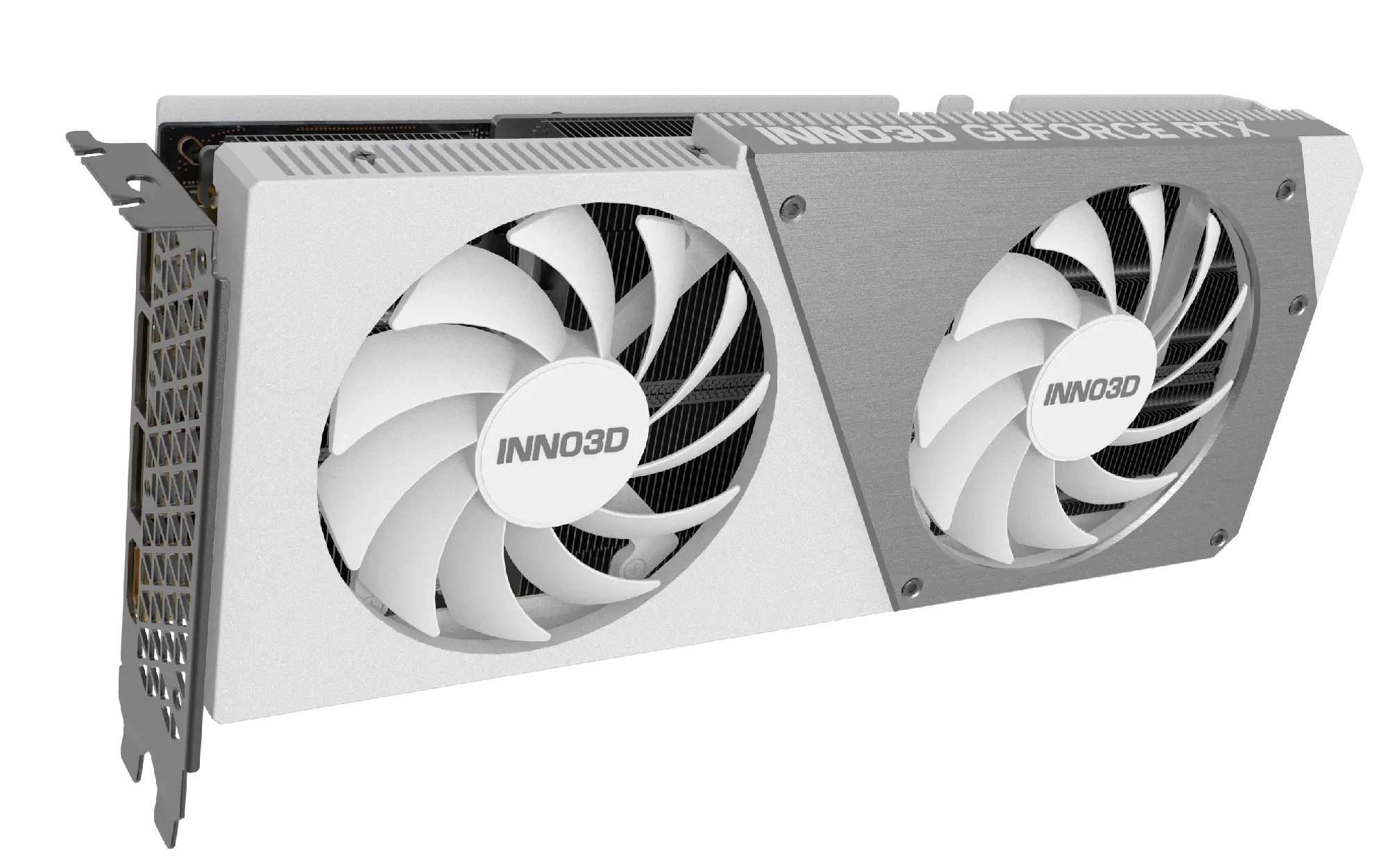 INNO3D RTX4070 super 白 OC 12GB INNO3D GEFORCE RTX 4070 SUPER TWIN X2 OC WHITE (N407S2-126XX-186162W)