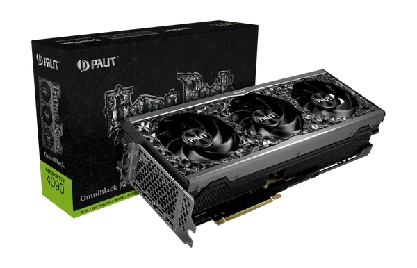 Відеокарта Palit GeForce RTX 4090 GameRock OmniBlack (NED4090019SB-1020Q)